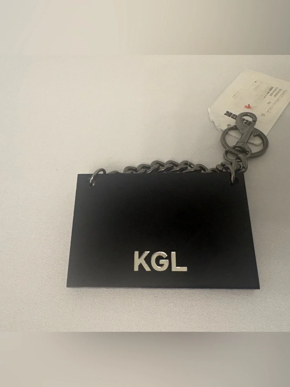 Kurt Geiger London Kensington Union Jack Acrylic Keychain